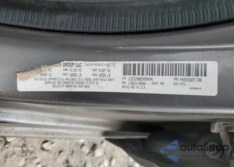 2013 Dodge Avenger Se from USA, damaged, VIN 1C3CDZAB8DN594341